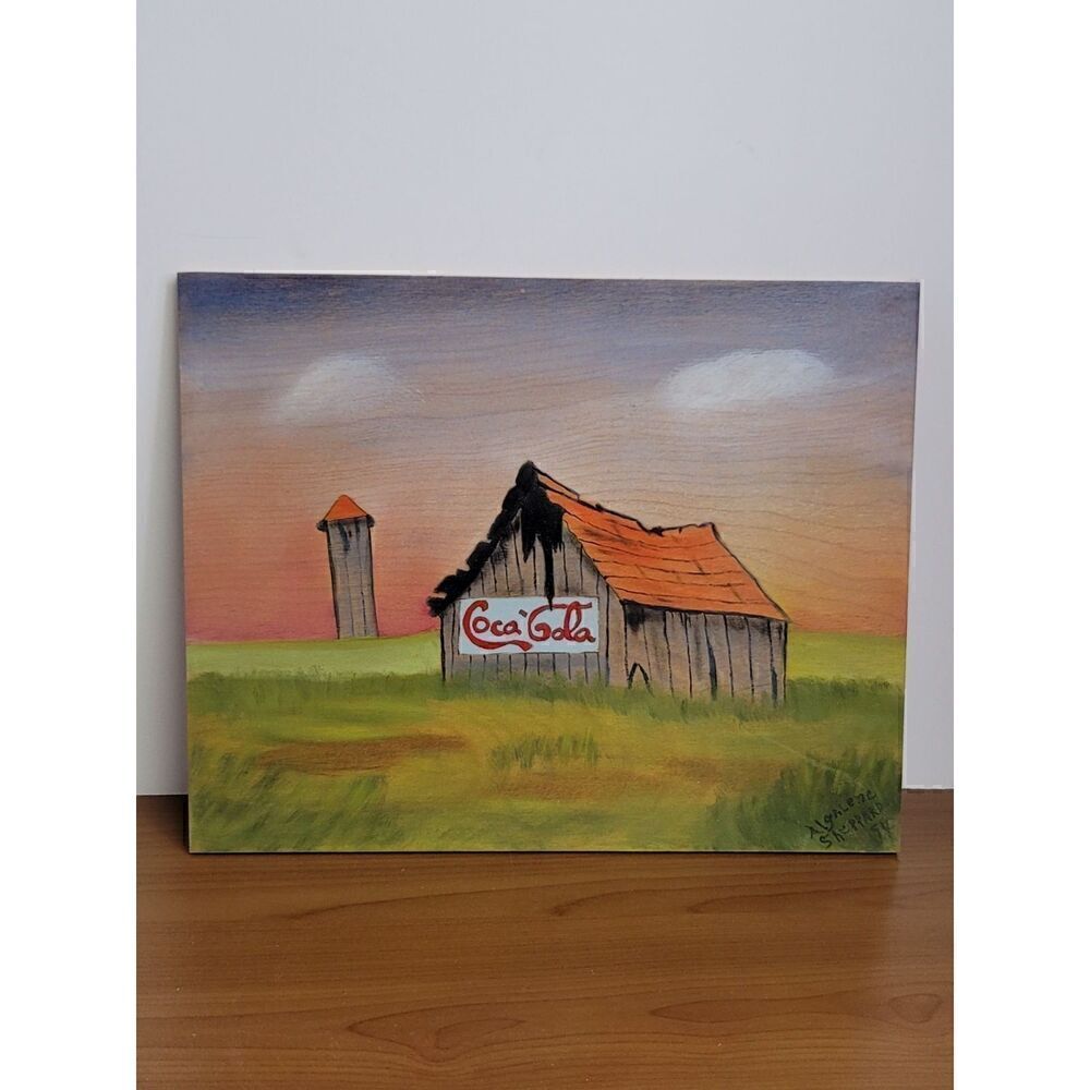 Coca Cola Barn Picture #A17